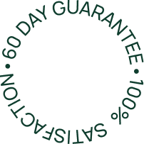 100% SATISFACTION GUARANTEED